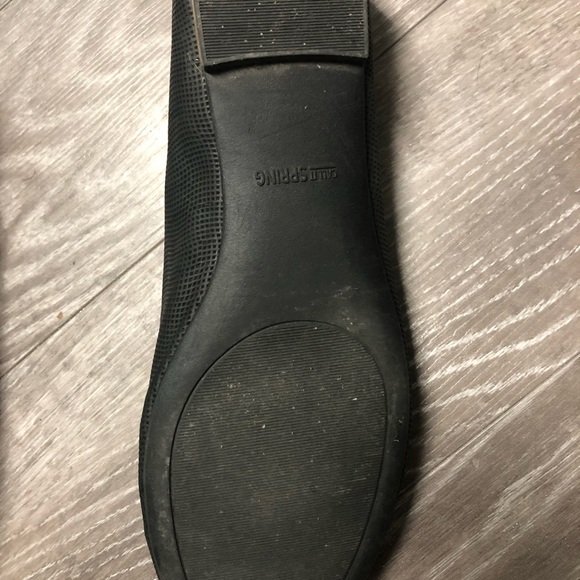 Call It Spring Black and Gold Flats - Picture 4 of 7